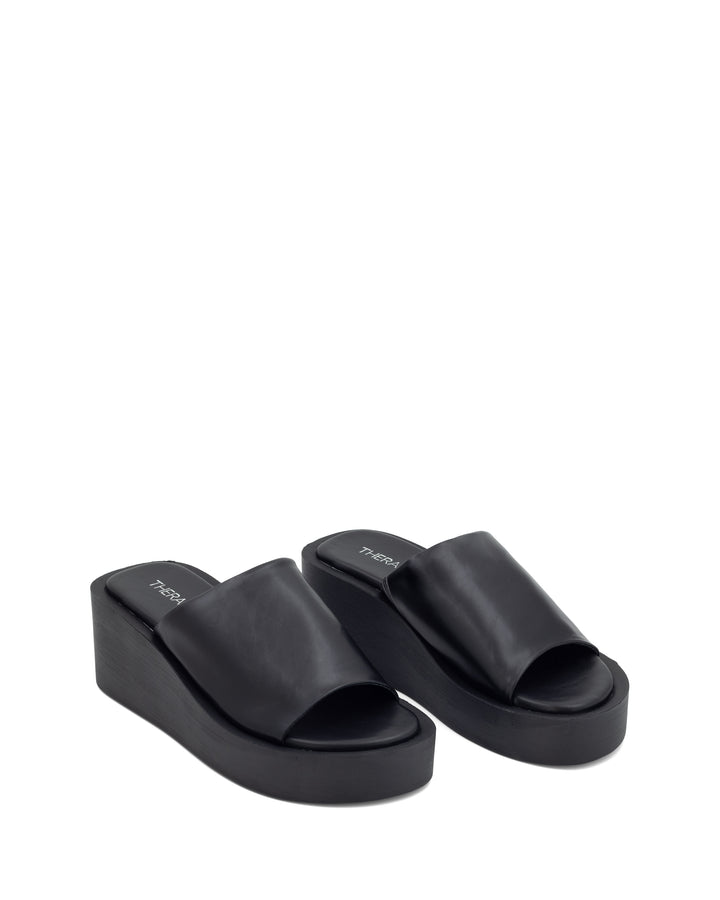 Renegade Wedge Sandal Black