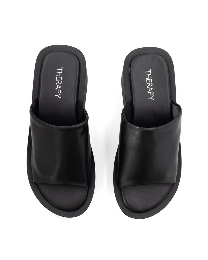Renegade Wedge Sandal Black