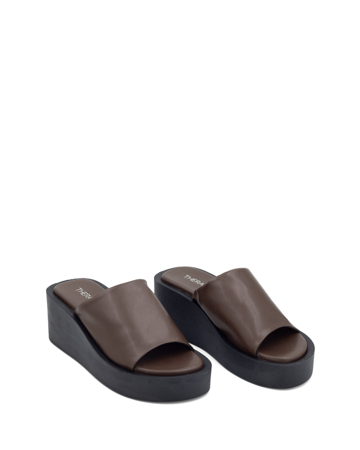 Renegade Wedge Sandal Chocolate