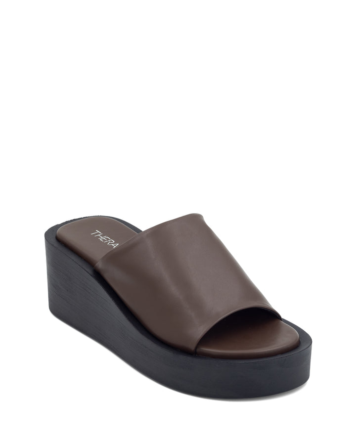 Renegade Wedge Sandal Chocolate