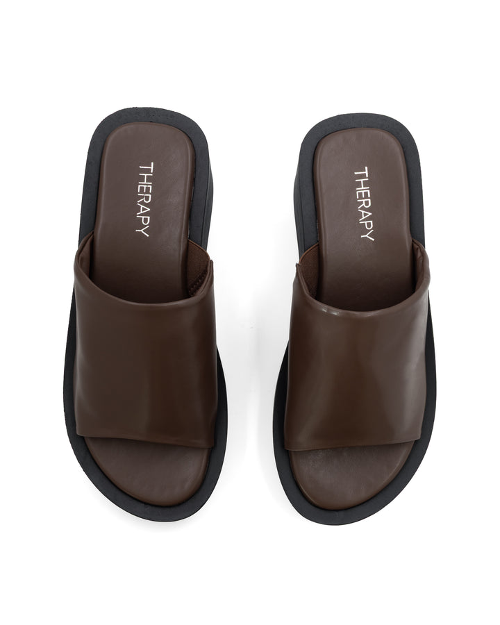 Renegade Wedge Sandal Chocolate