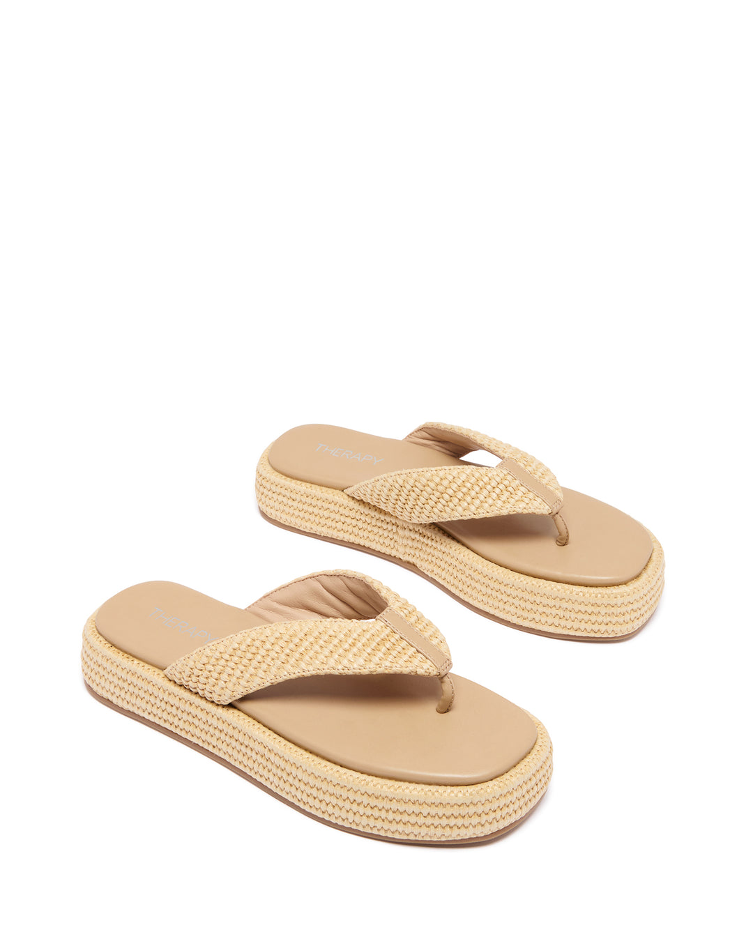 Reyes Thong Sandal Natural Raffia