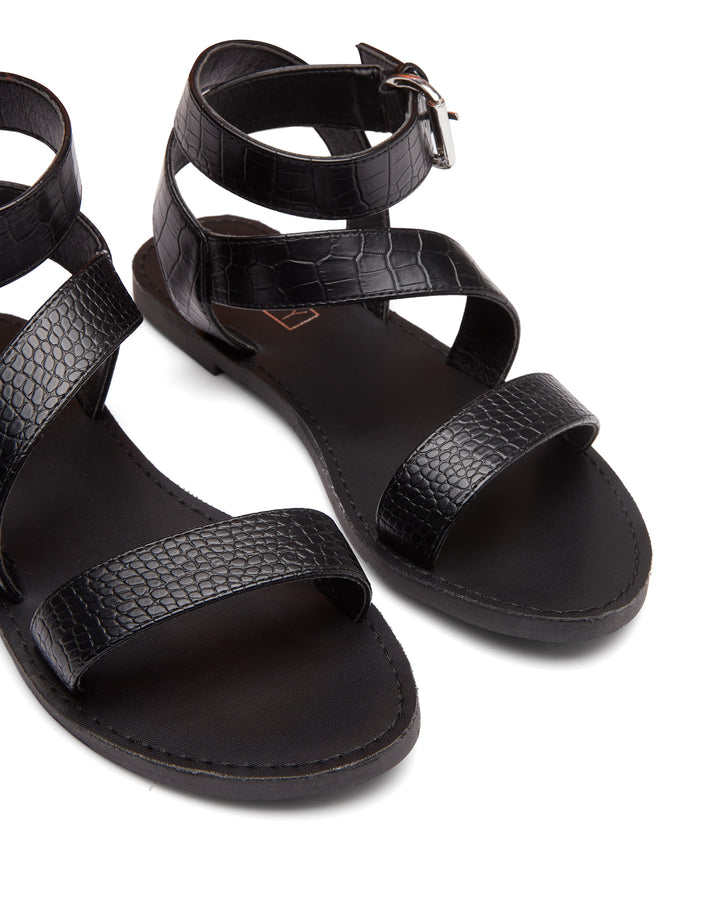 Rimes Black Croc *FINAL SALE*