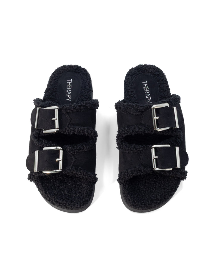 Rogue Sandal Black Suede
