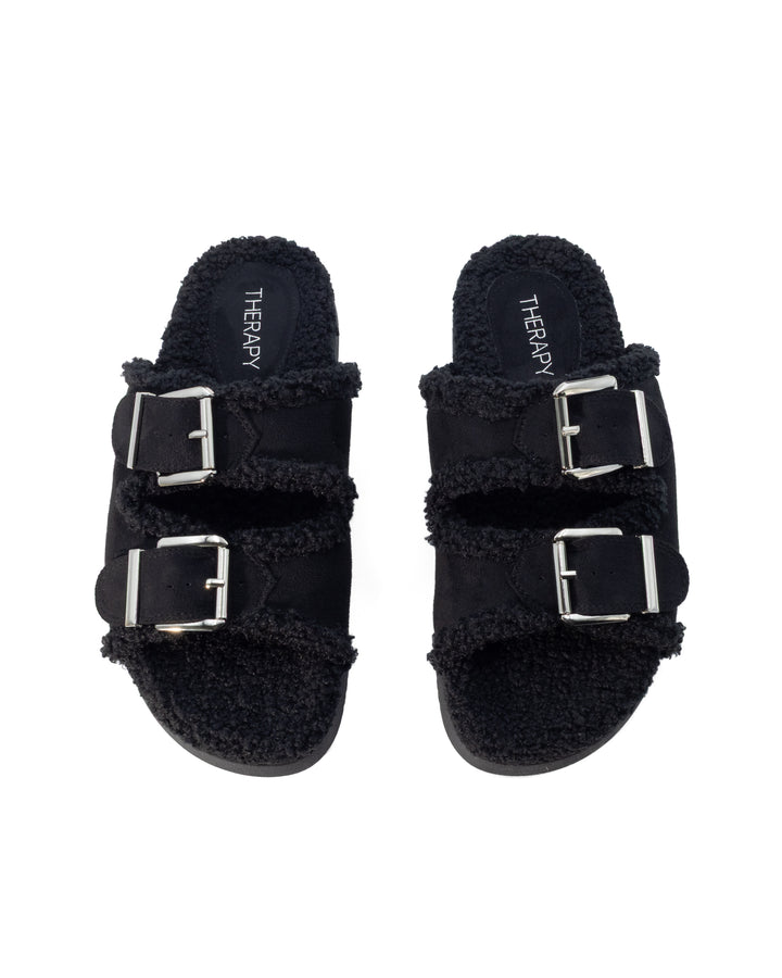 Rogue Sandal Black Suede