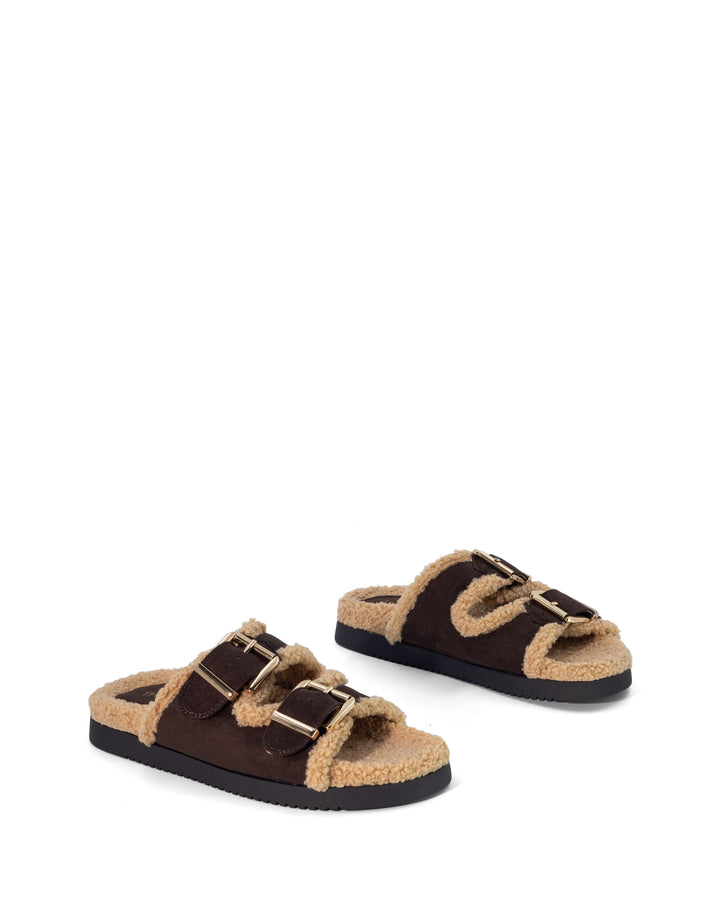 Rogue Sandal Chocolate Suede