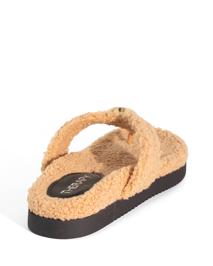 Romi Sandal Natural Teddy