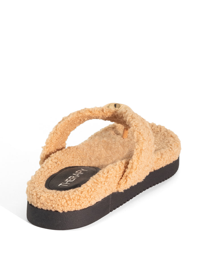 Romi Sandal Natural Teddy