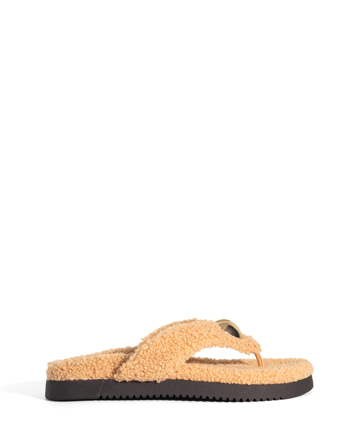 Romi Sandal Natural Teddy