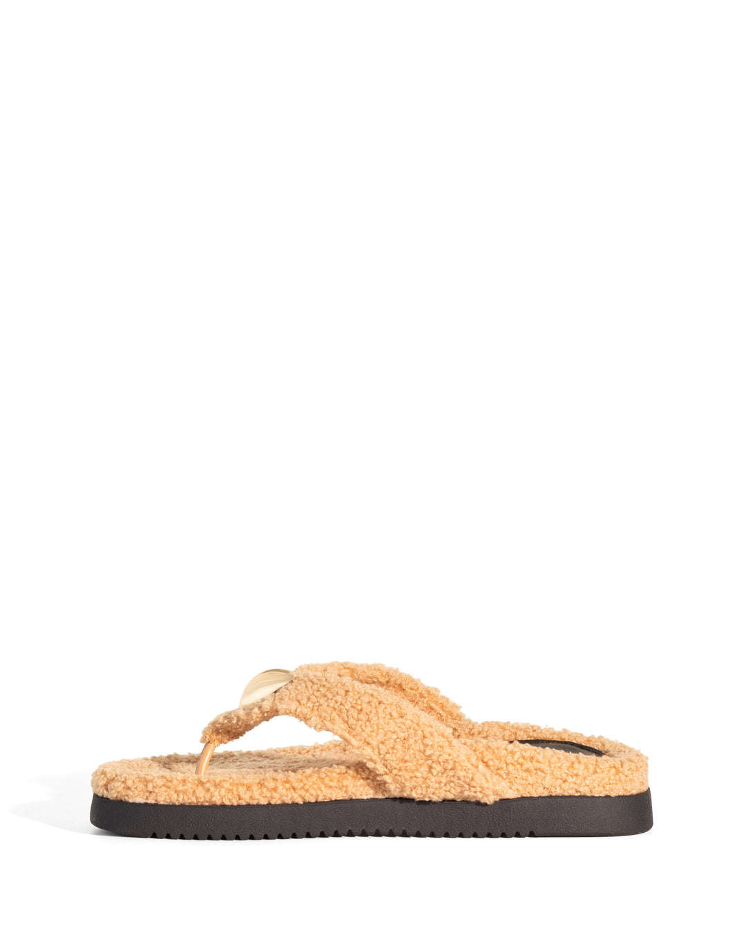 Romi Sandal Natural Teddy