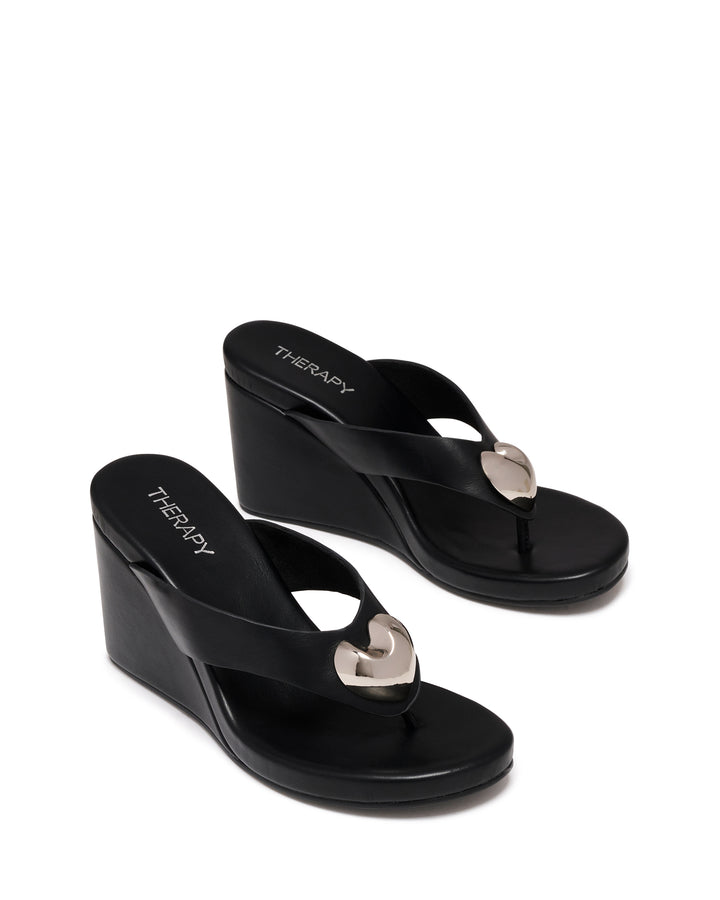 Roza Wedge Black *FINAL SALE*