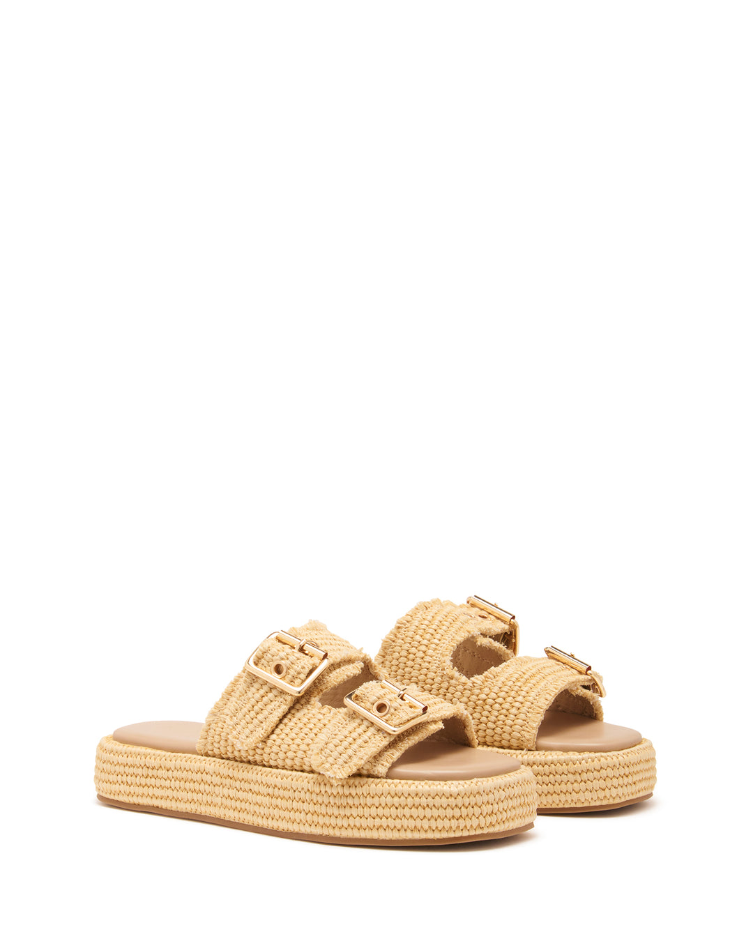 Rustic Sandal Natural Raffia