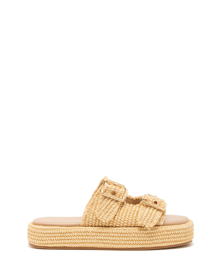 Rustic Sandal Natural Raffia