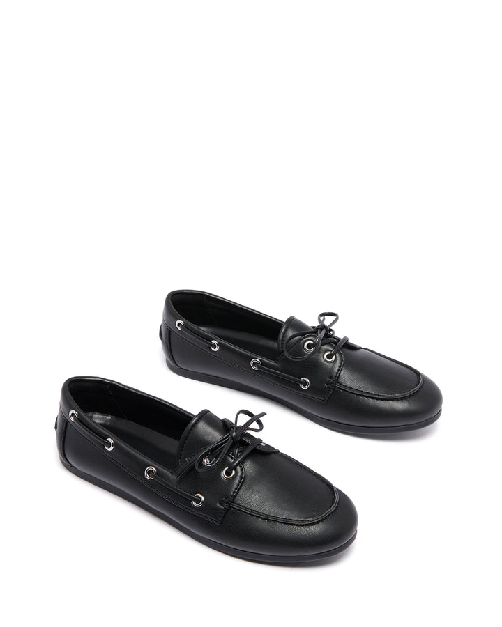 Sailor Boat Shoes Black