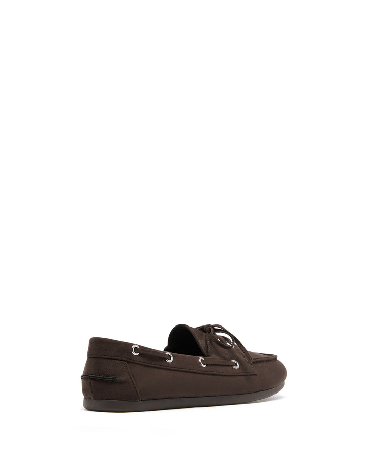 Sailor Boat Shoes Chocolate Microsuede