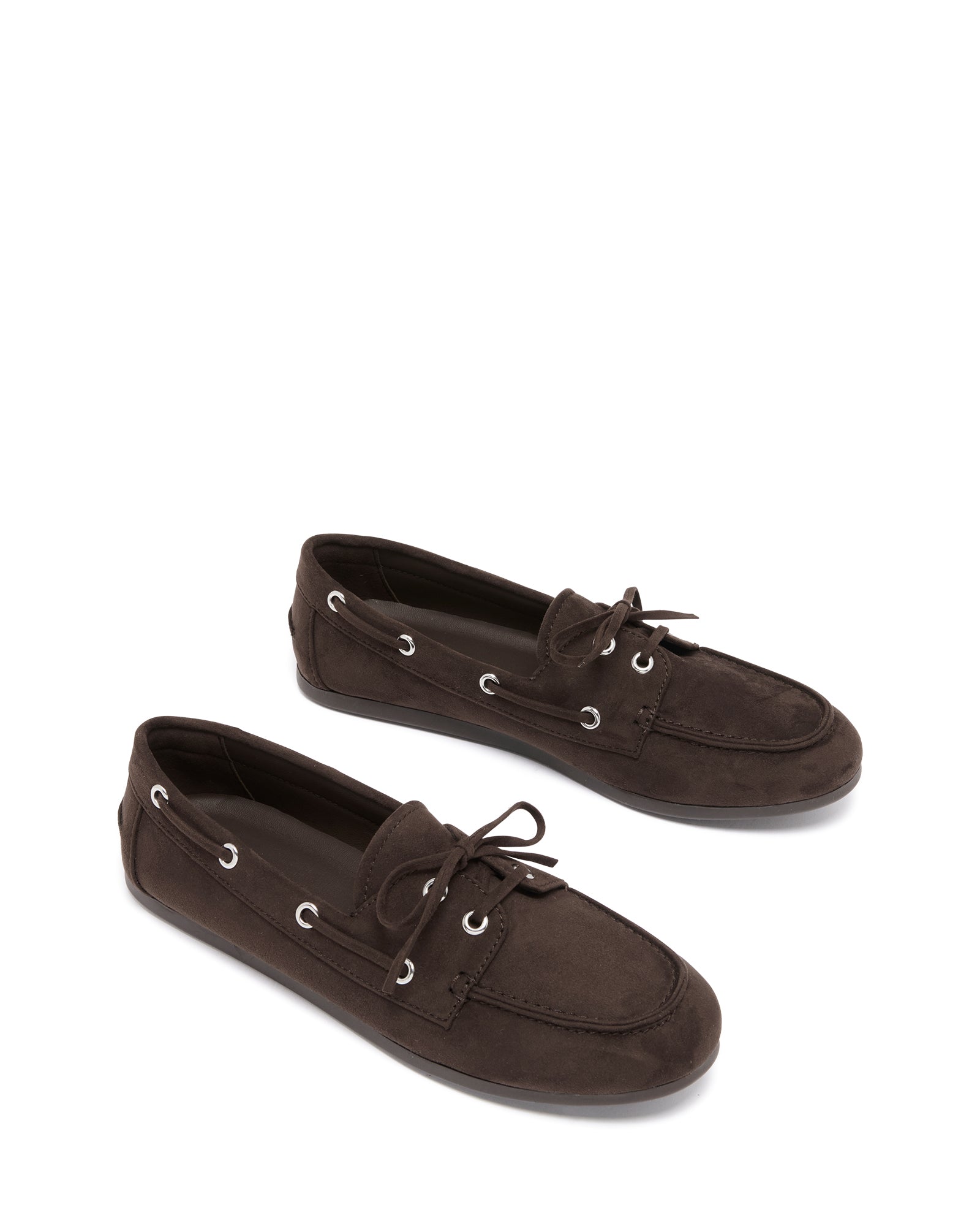 Sailor Boat Shoes Chocolate Microsuede