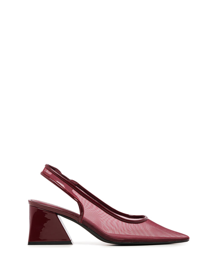 Saint Slingback Pump Cherry Patent