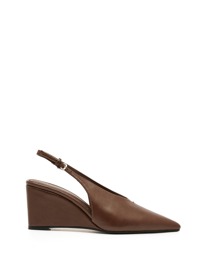 Santi Slingback Wedge Chocolate *PRE ORDER DUE FOR DISPATCH 15TH NOVEMBER*