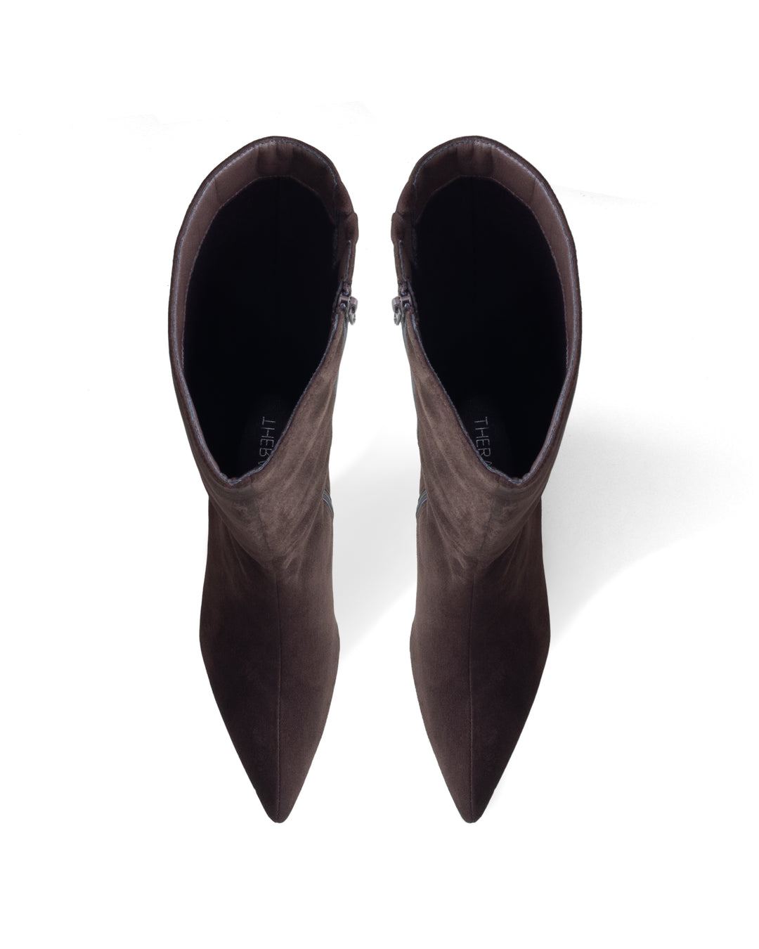 Savannah Wedge Boot Chocolate Faux Suede