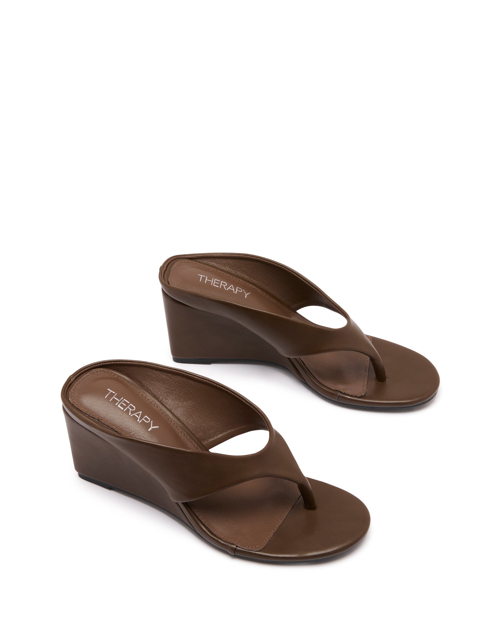 Sera Wedge Thong Chocolate