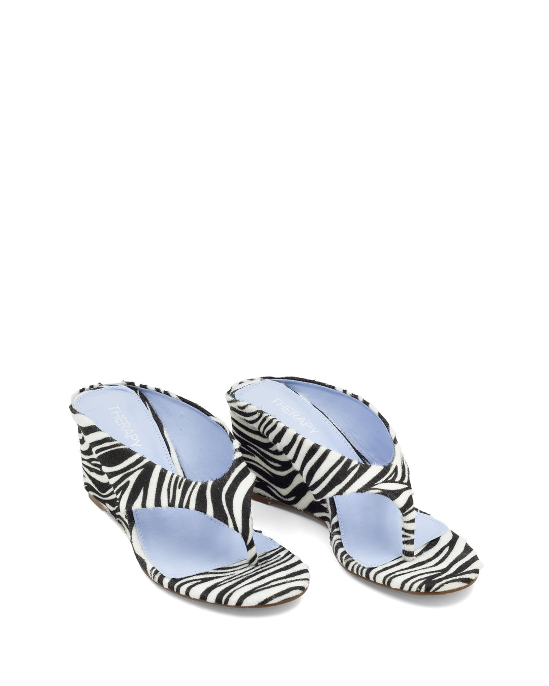 Sera Wedge Thong Zebra Faux Pony *PRE ORDER 15-20TH NOVEMBER*