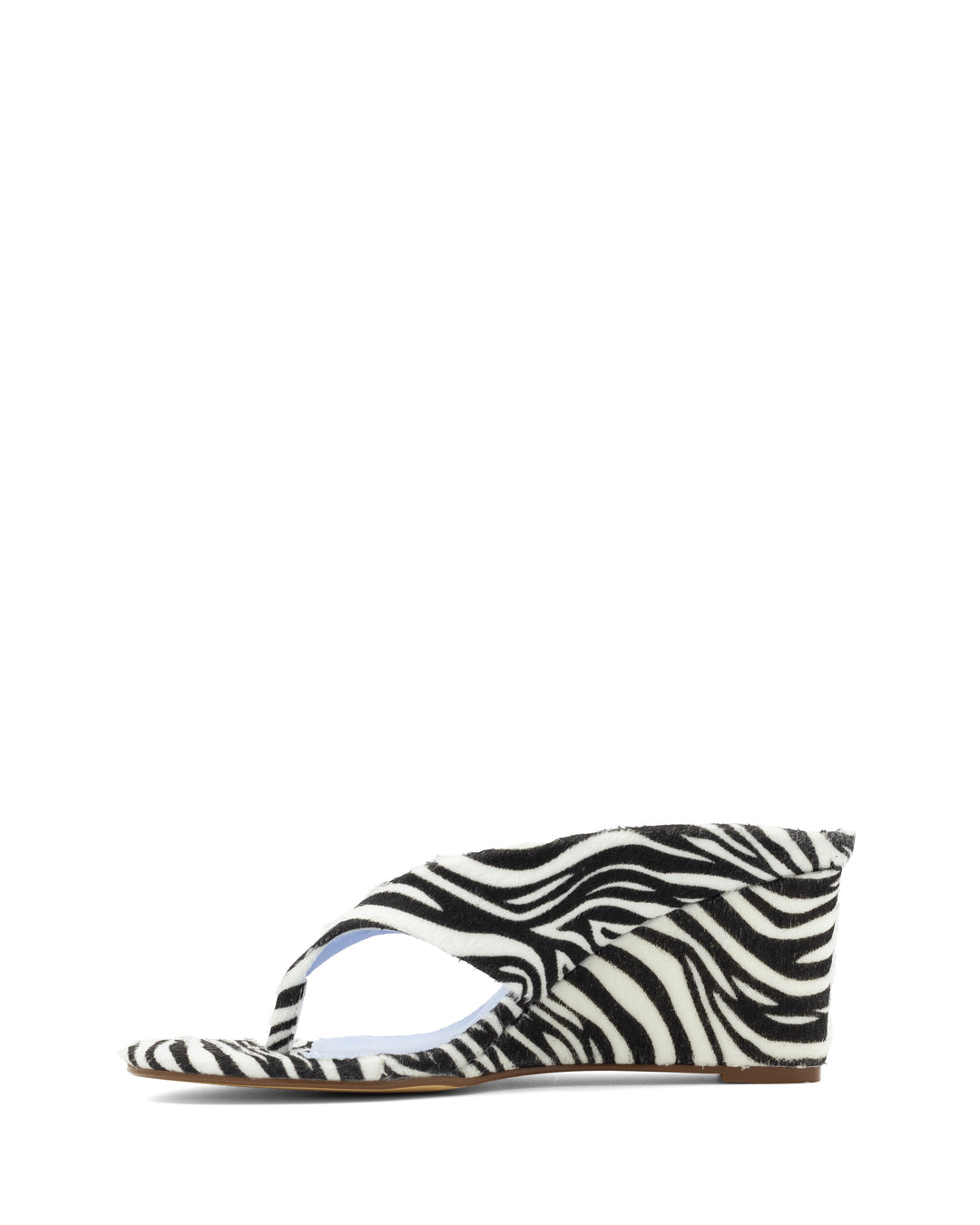 Sera Wedge Thong Zebra Faux Pony *PRE ORDER 15-20TH NOVEMBER*