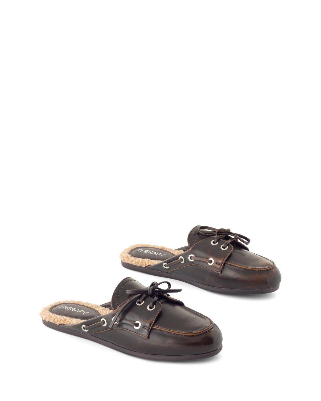 Shuttle Flat Chocolate Burnished