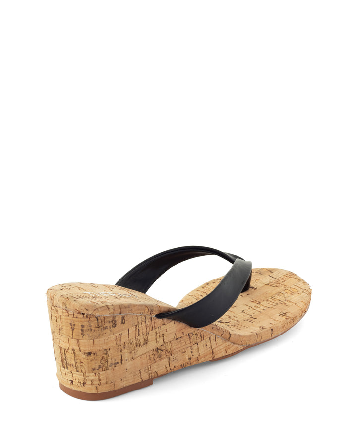 Simone Wedge Thong Black