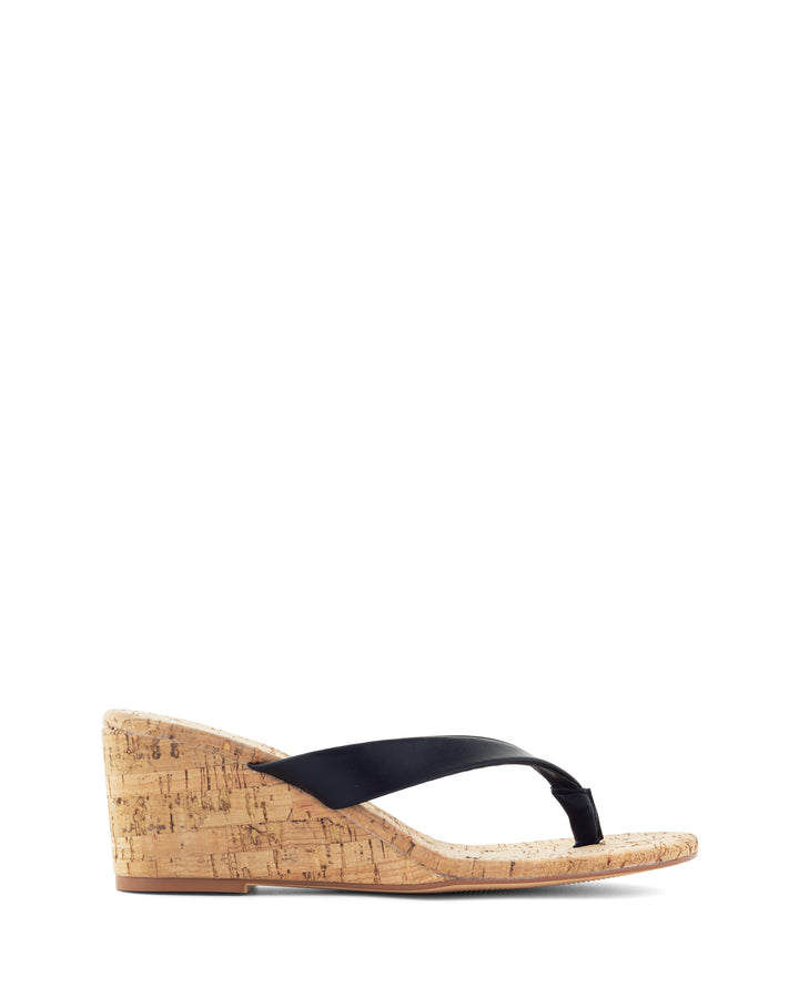 Simone Wedge Thong Black
