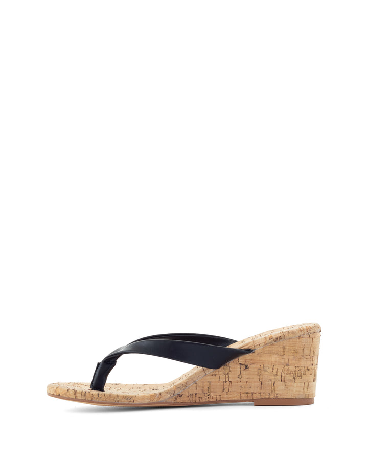 Simone Wedge Thong Black
