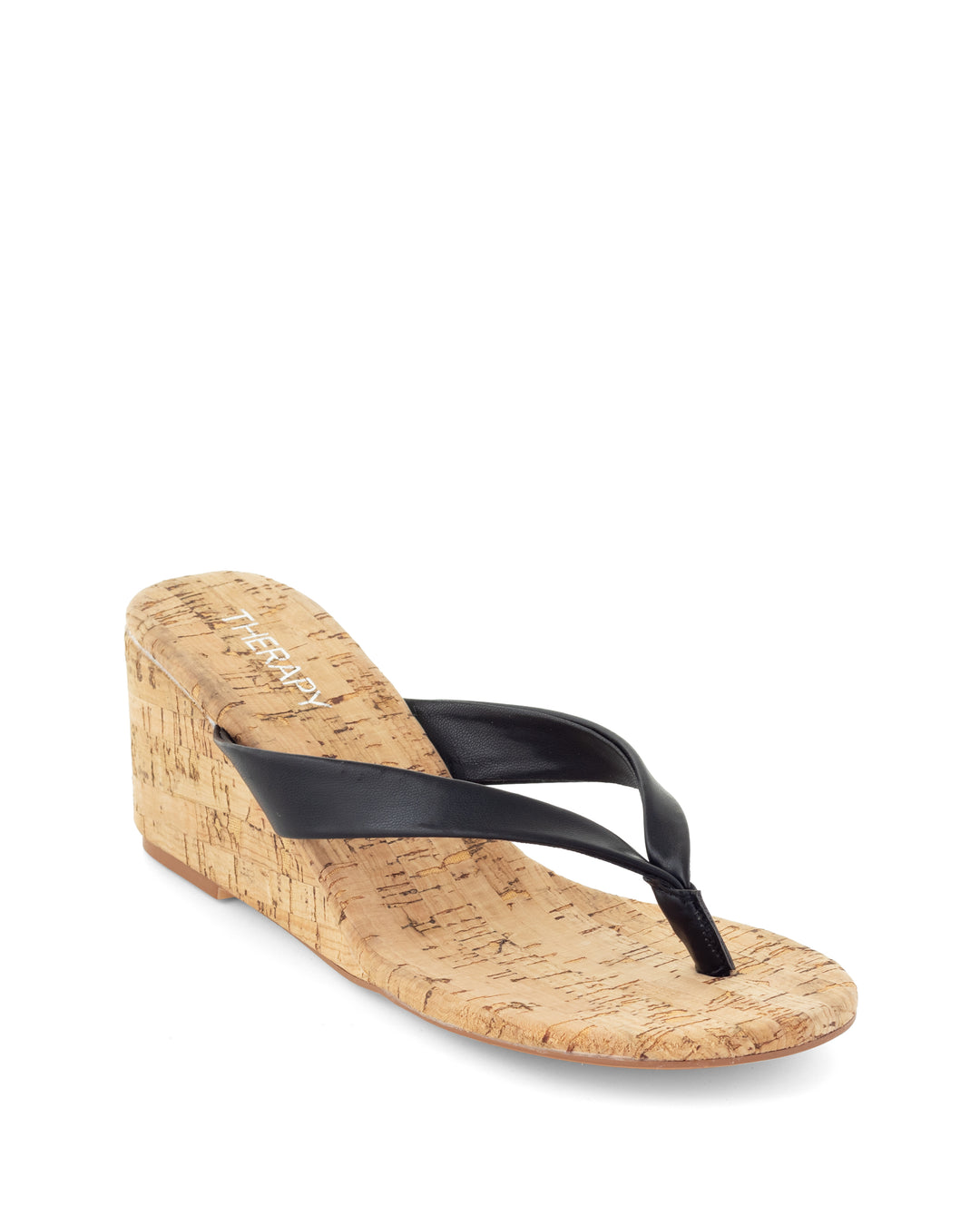 Simone Wedge Thong Black