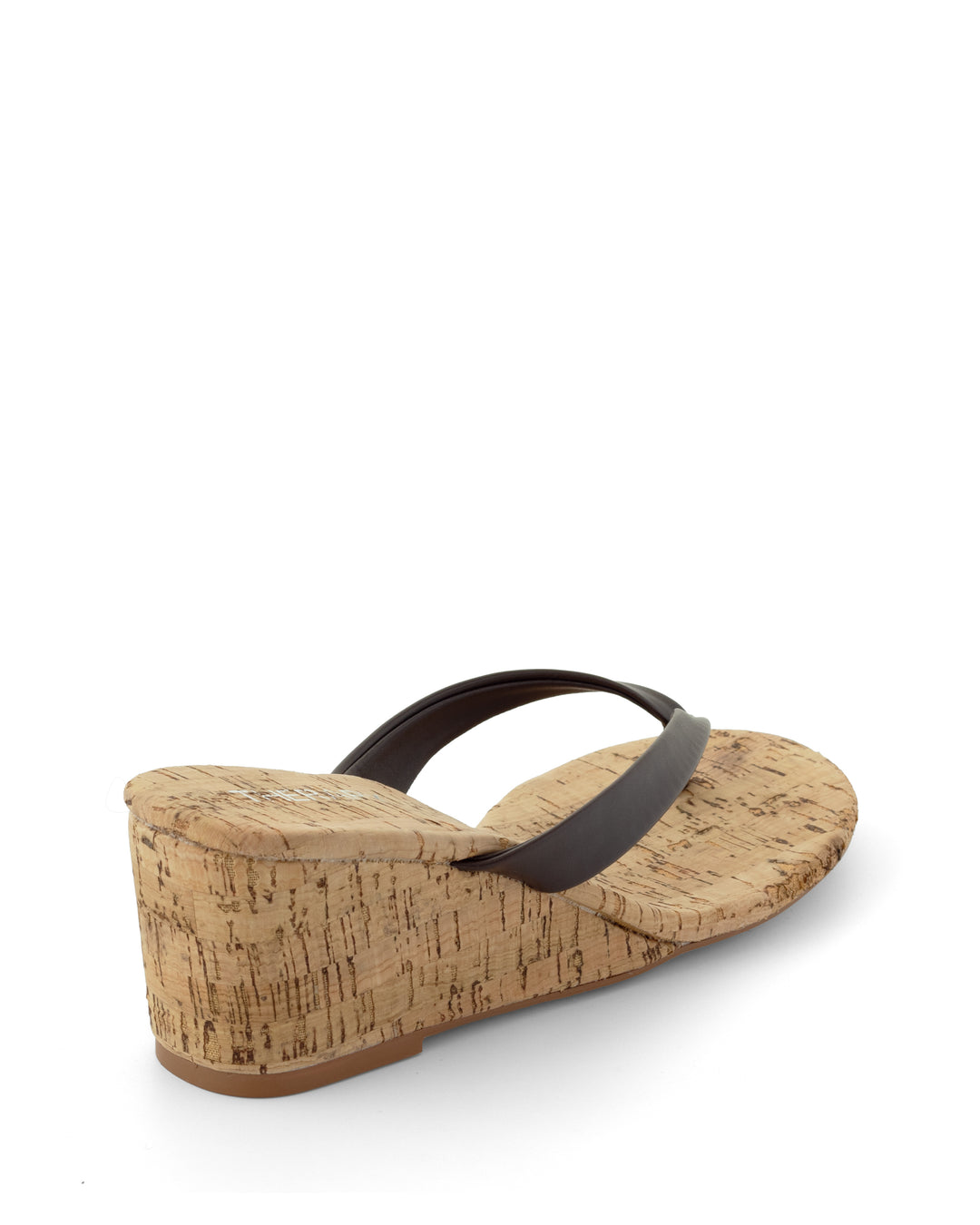 Simone Wedge Thong Chocolate