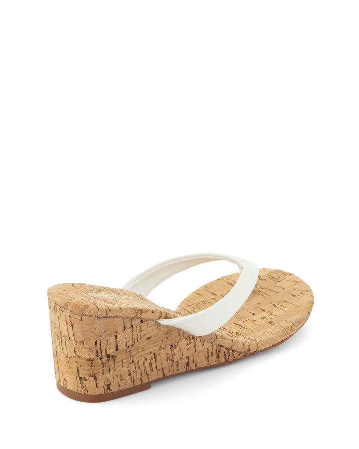 Simone Wedge Thong White