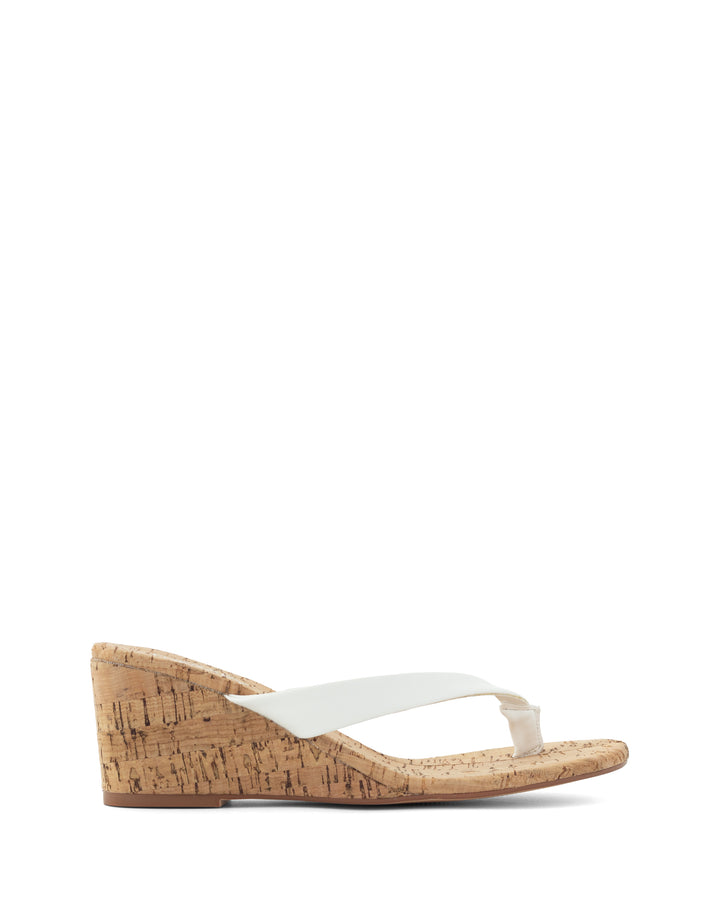 Simone Wedge Thong White