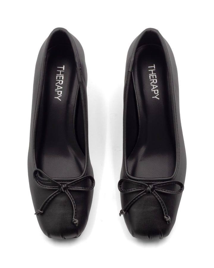 Sire Ballet Heel Black