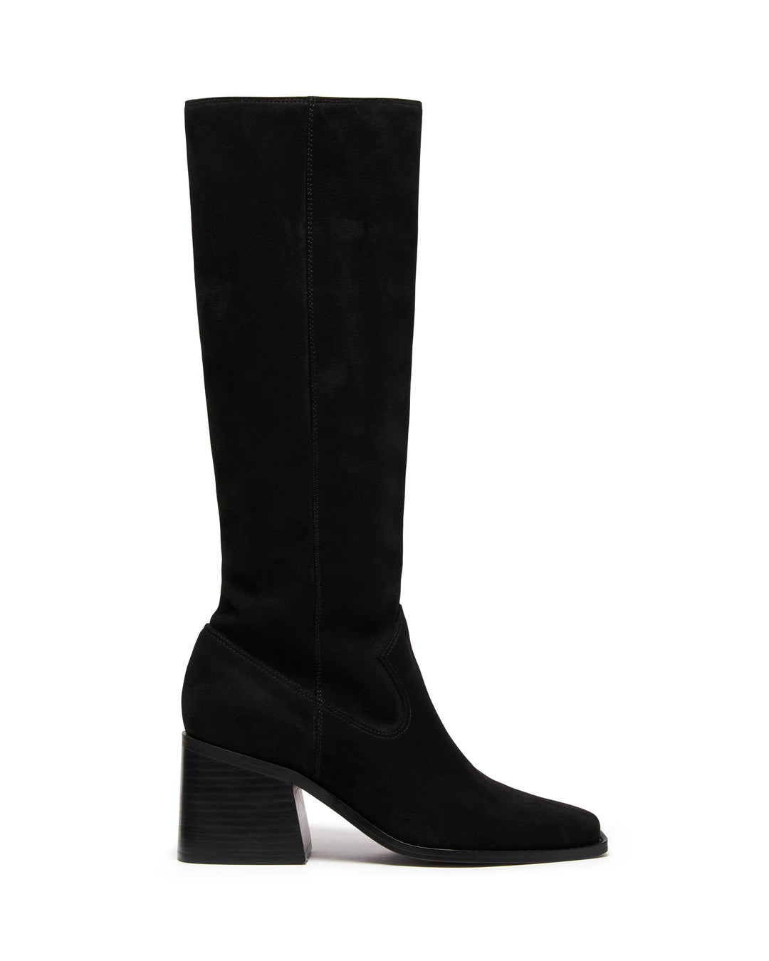Quinn Tall Boot Black Suede