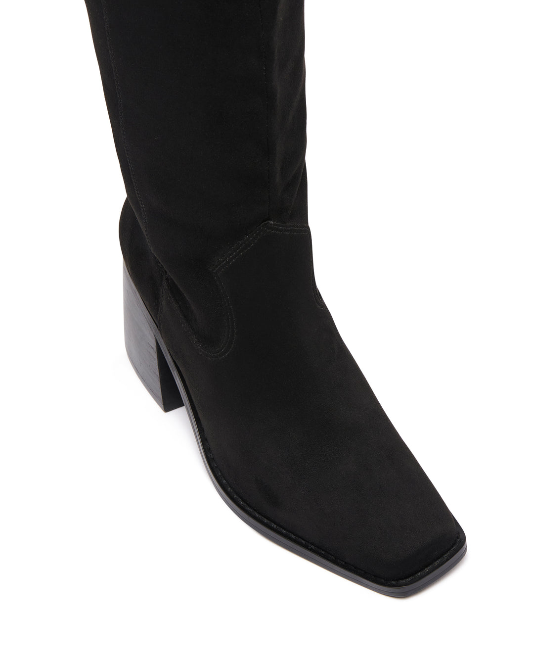 Quinn Tall Boot Black Suede