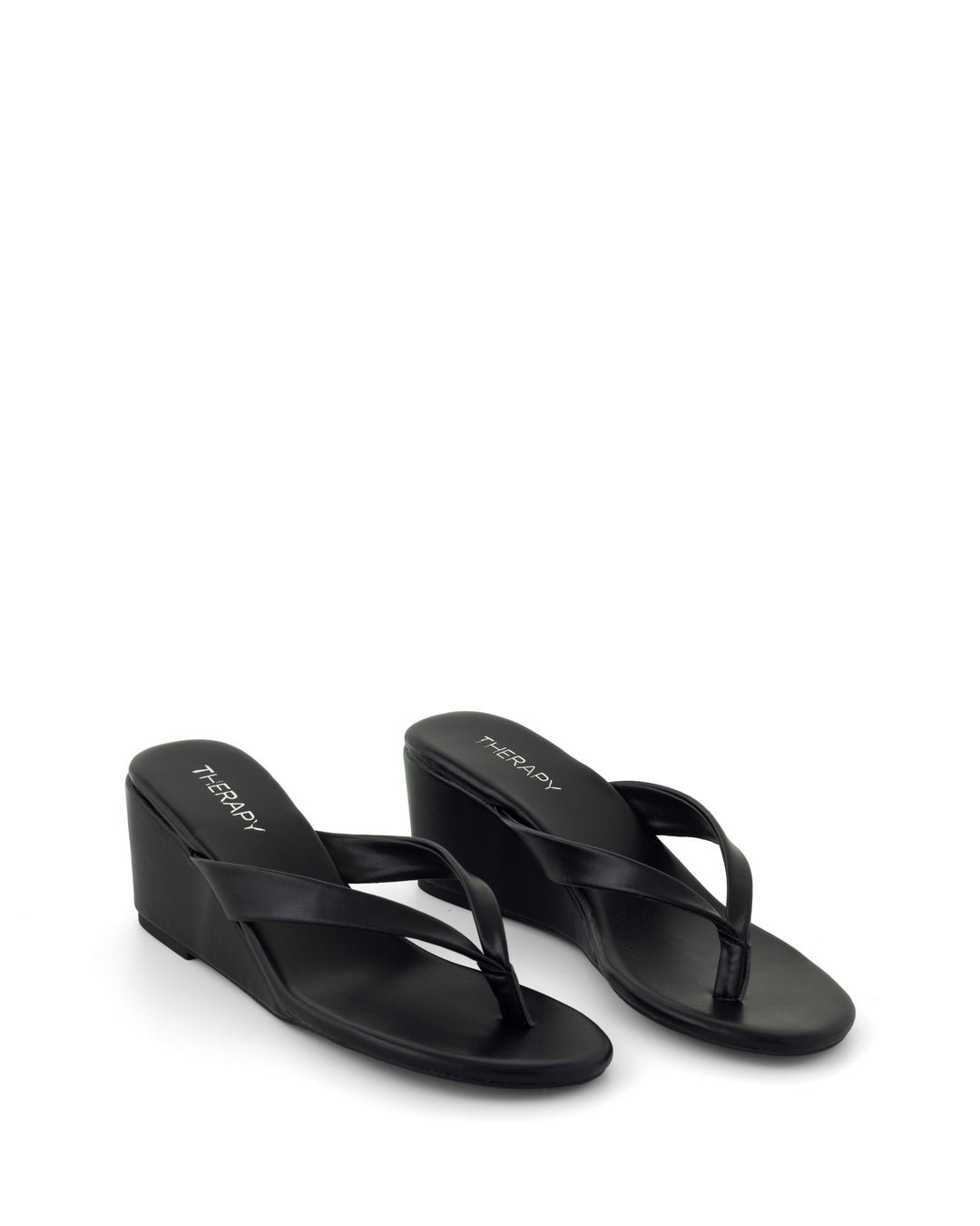Solene Wedge Thong Black