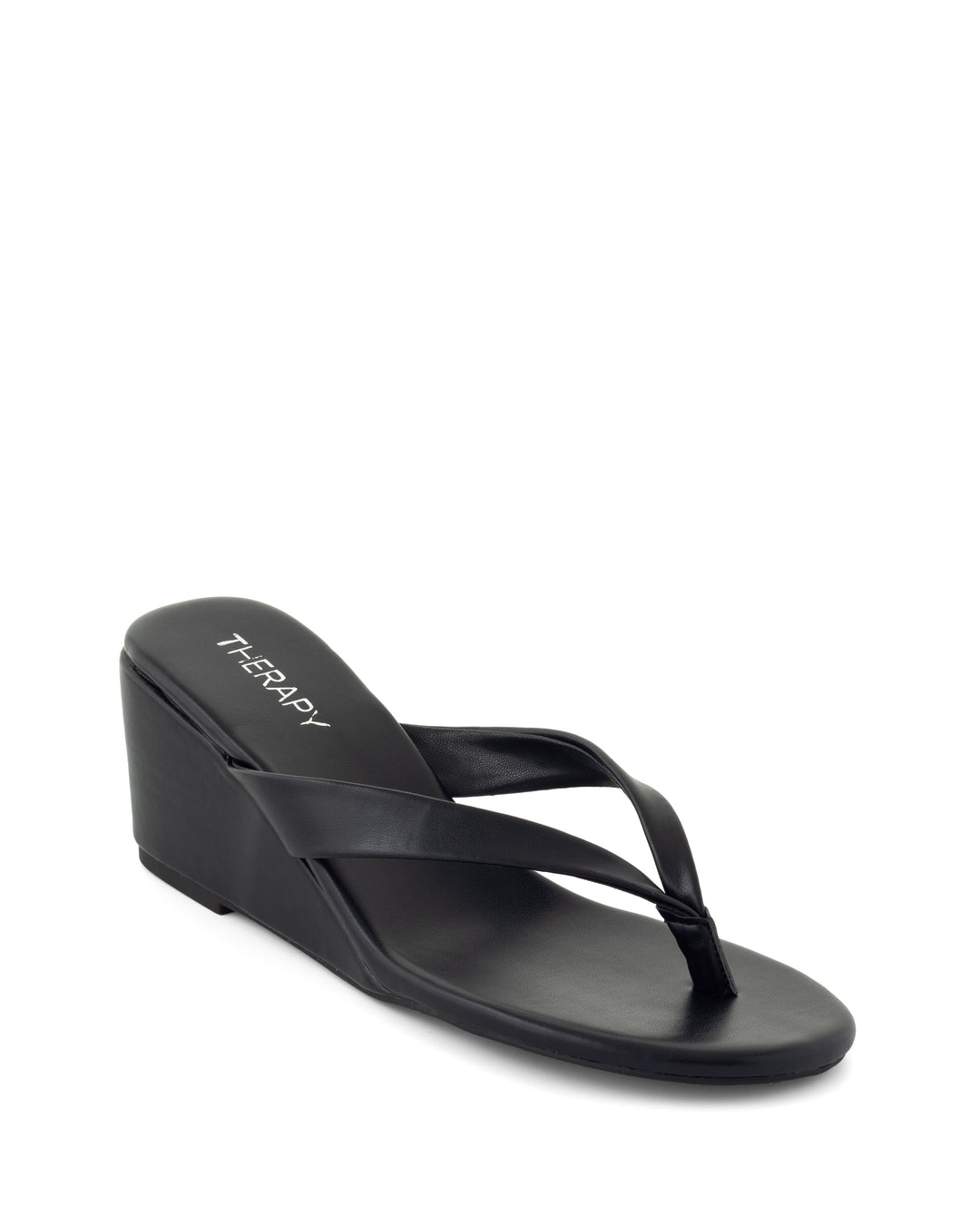 Solene Wedge Thong Black