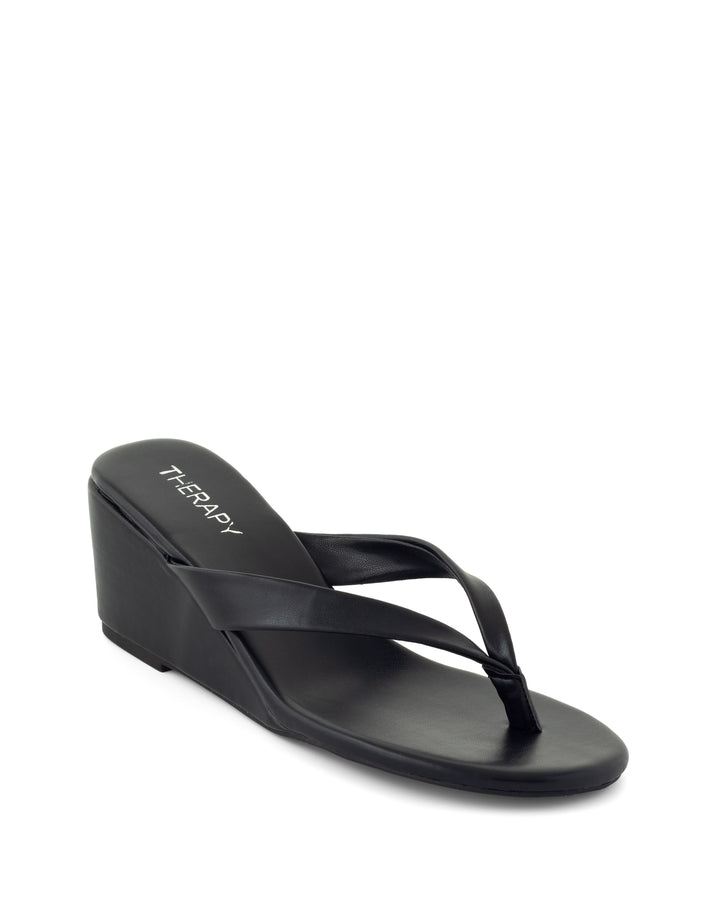 Solene Wedge Thong Black
