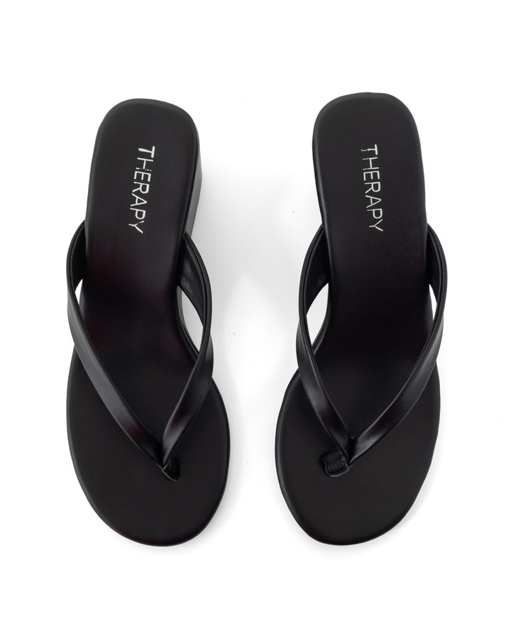 Solene Wedge Thong Black