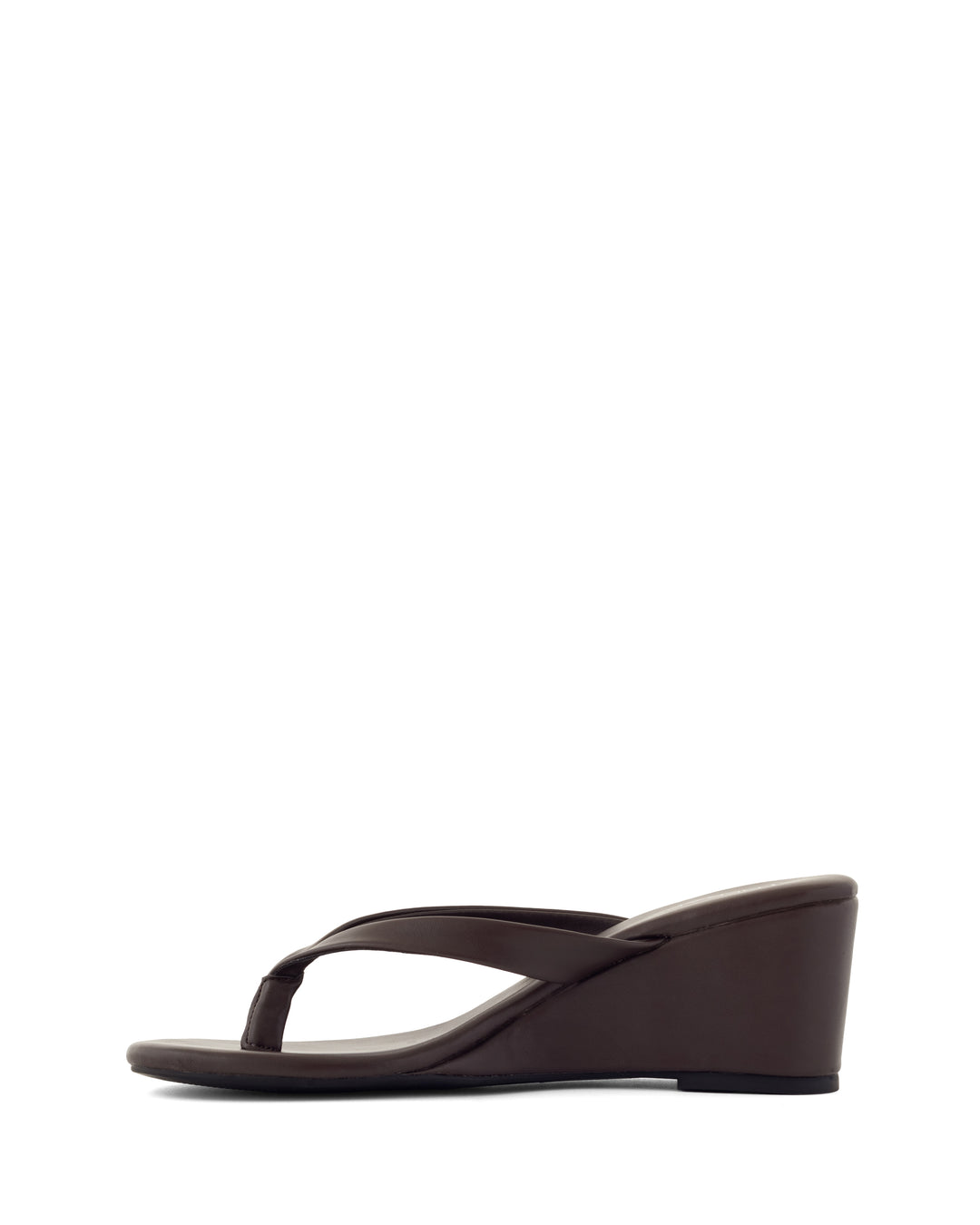 Solene Wedge Thong Chocolate