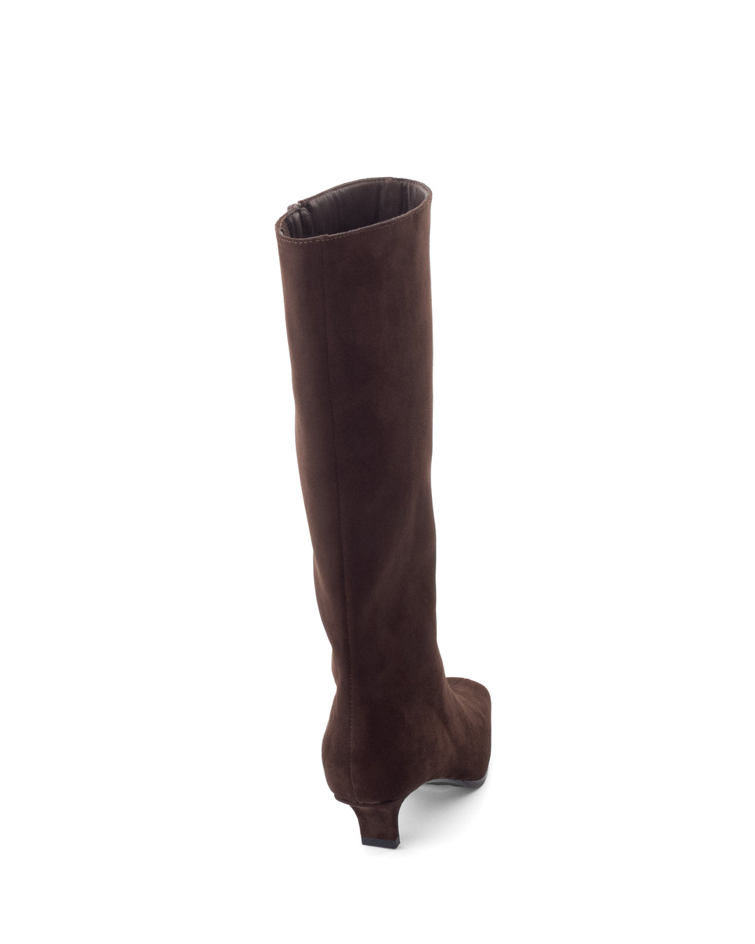 Spicy Tall Boot Chocolate Faux Suede