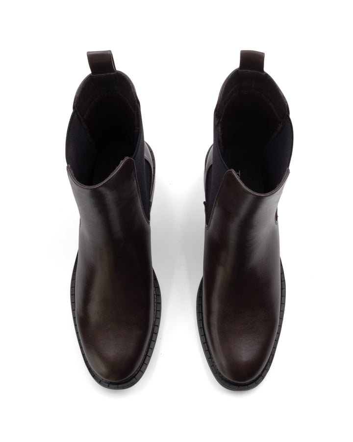 Stable Ankle Boot Chocolate
