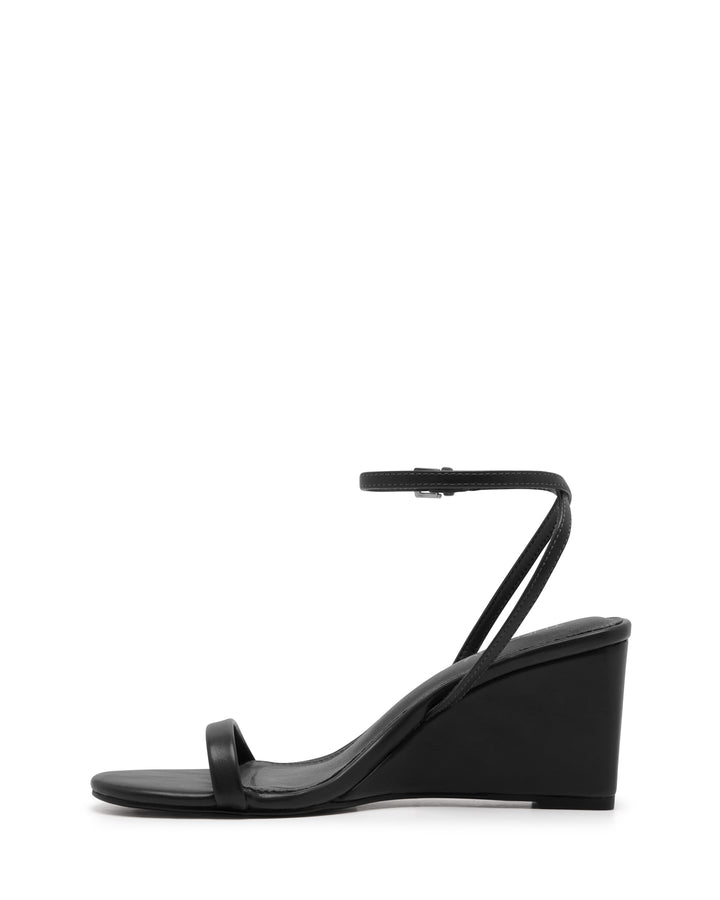 State Wedge Heel Black