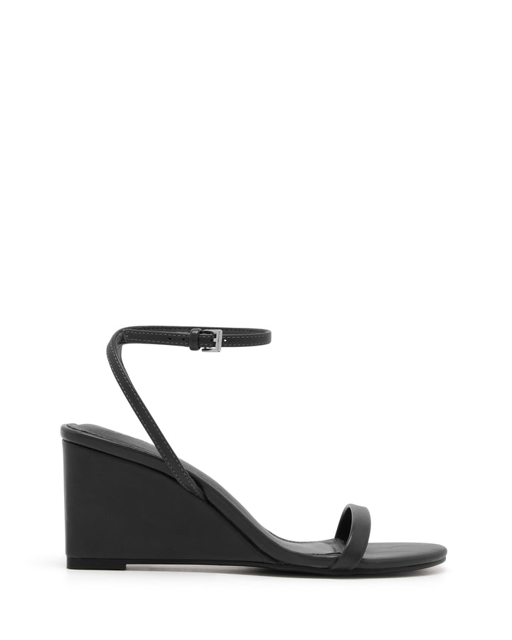 State Wedge Heel Black