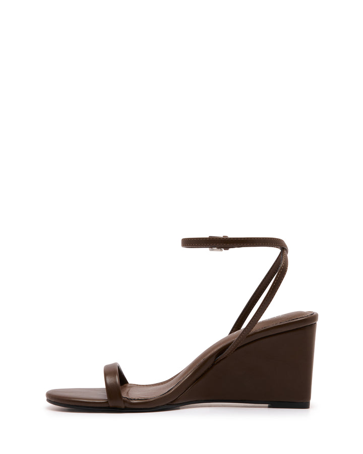 State Wedge Heel Chocolate