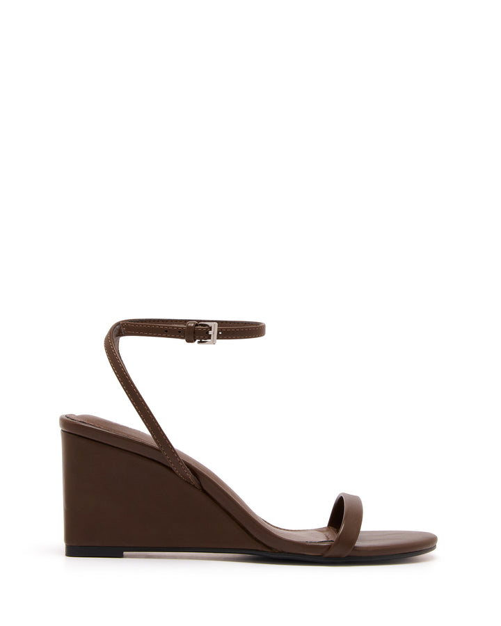 State Wedge Heel Chocolate