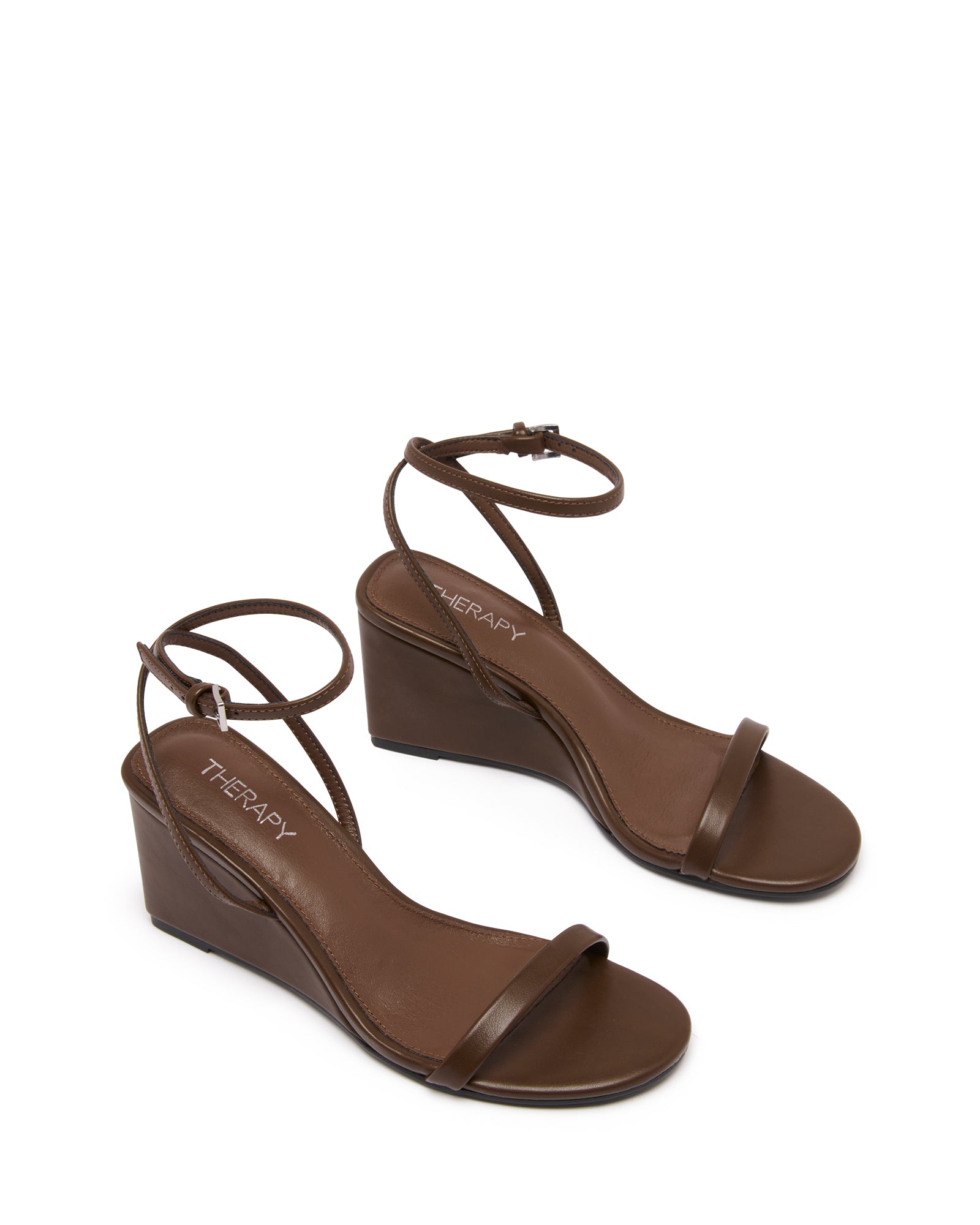 State Wedge Heel Chocolate