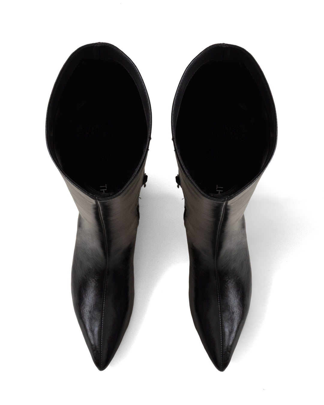 Steevie Tall Boot Black Textured